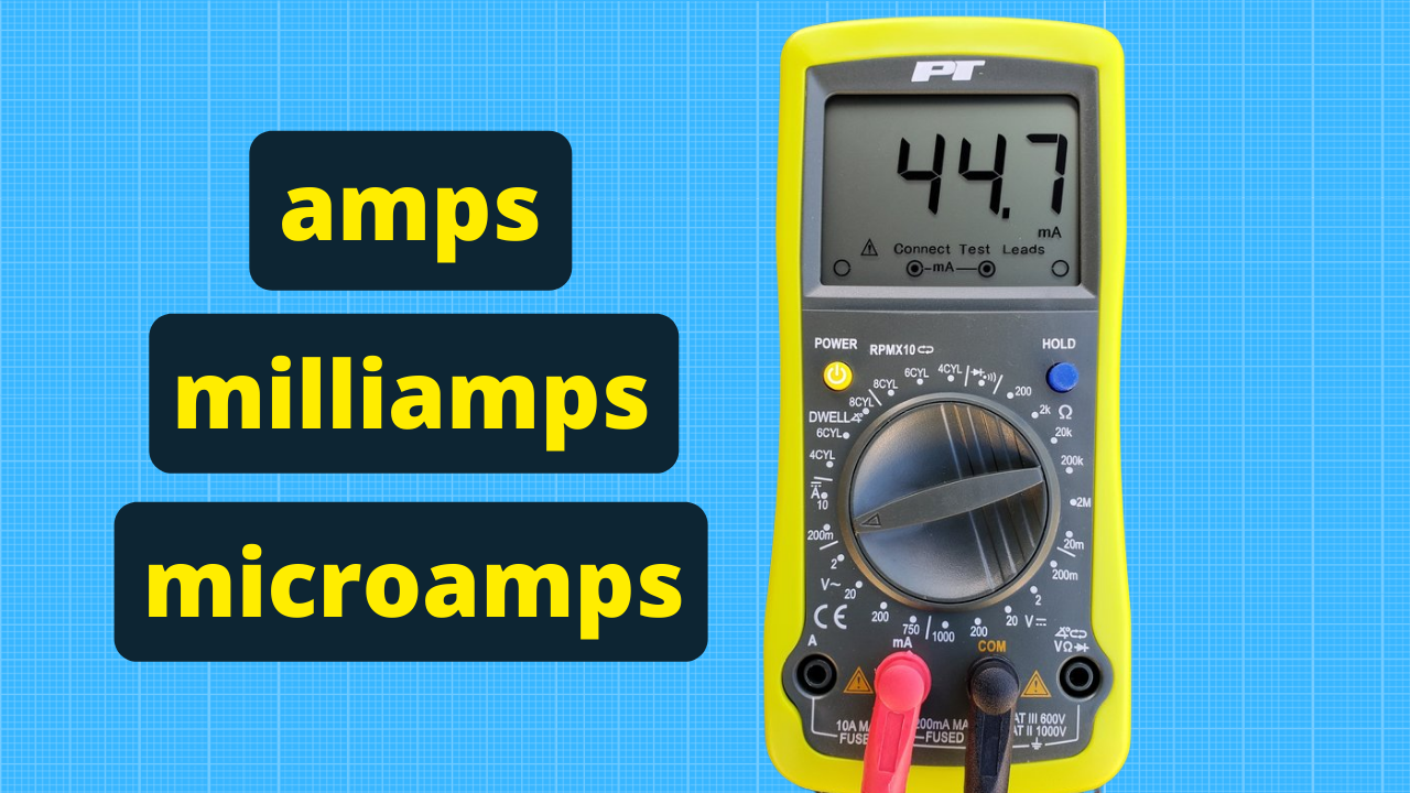 What does 50 milliamps look like on a multimeter? Explained