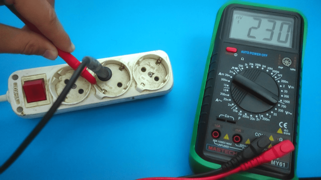 How to test ground with multimeter