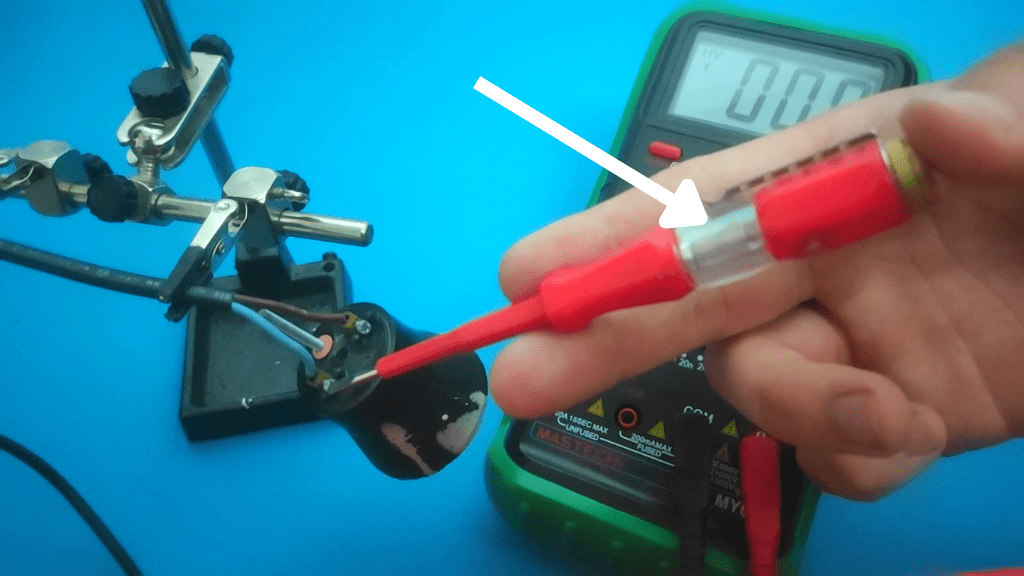 voltage tester found neutral wire