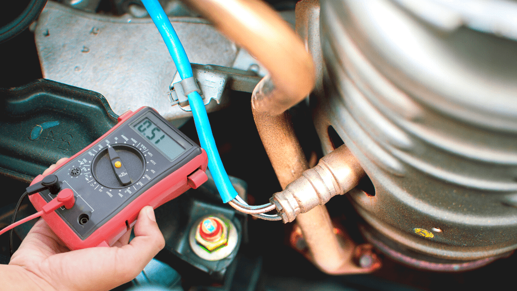 how to test o2 sensor with multimeter