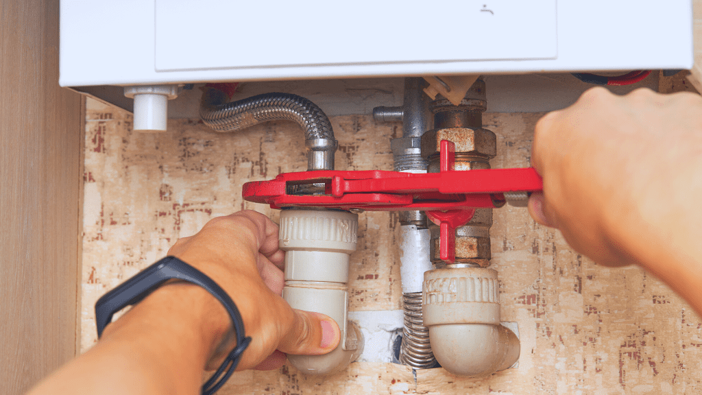 how to replace water heater element