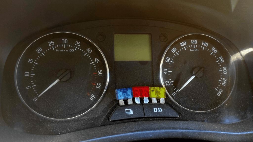 dashboard lights and fuse