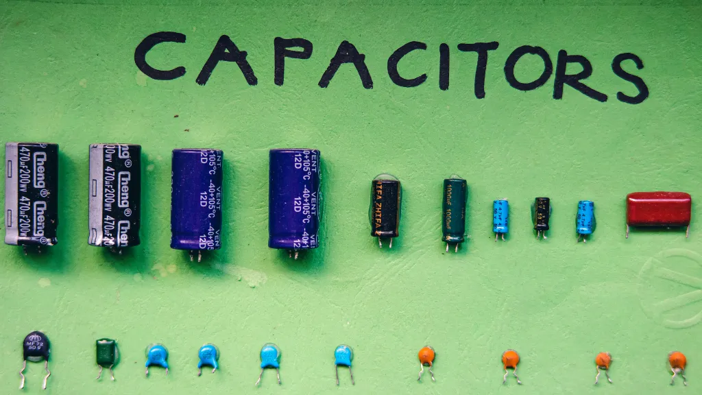 different capacitors