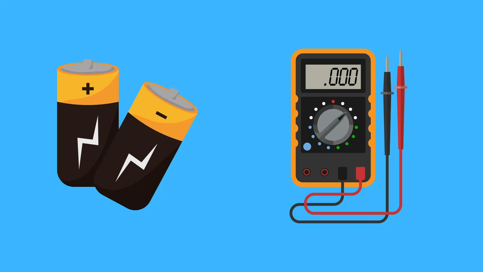 How To Test C Batteries With a Multimeter